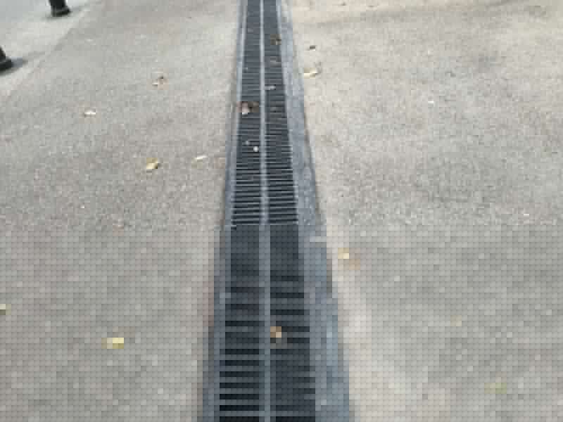 Grated Drain Installation